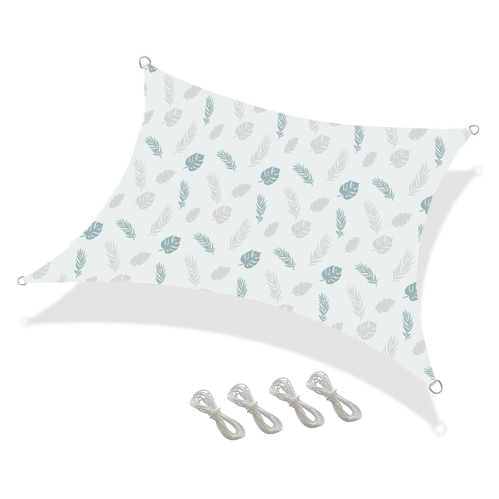 Rectangular Sun Shade Sail Canopy For UV Block Sun Shelter For Outdoor Facility And Garden Activities Backyard Awning: S