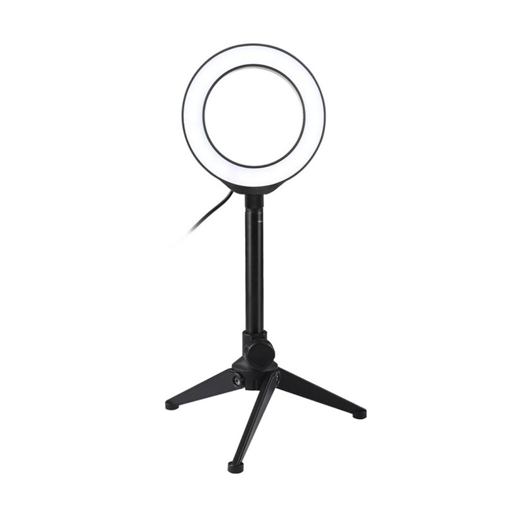 Live Broadcast White Light Monochromatic Temperature Led Ring Light Cambered Ring Photography Lights