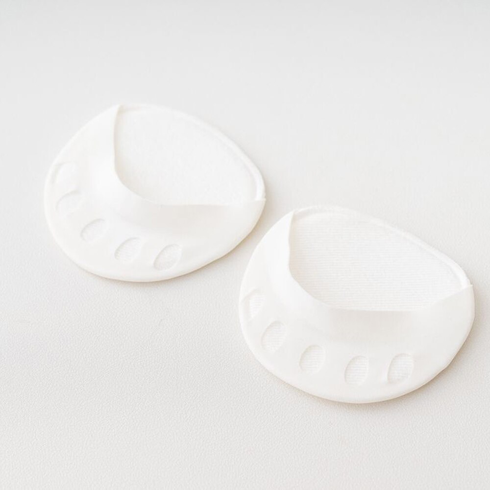 1 coppia Calzini E Fantasmini di Seta Delle Donne di Spugna anti-slittamento fodera Senza Tacco Fodera Calzino Avampiede Invisibile Del Rilievo Del Piede Tacchi Alti calzini e Calzettoni