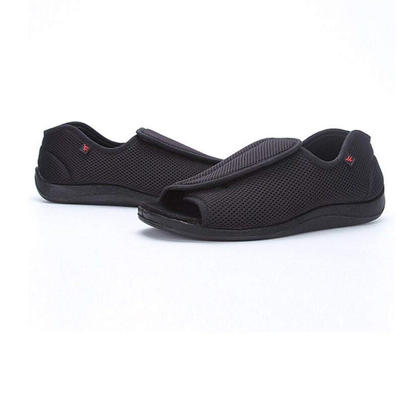 Erweitern Sommer Schuhe Fett Schwellung Verformung Von Hallux Valgus Fuß Breite Ältere Diabetes Schuhe Große größe