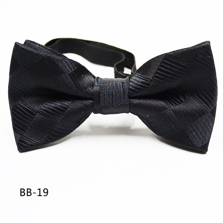 Corbata de lazo clásica a rayas Pliad mariposa para niños accesorio de escolar niños niñas pajarita para el cuello pajarita de poliéster: 19