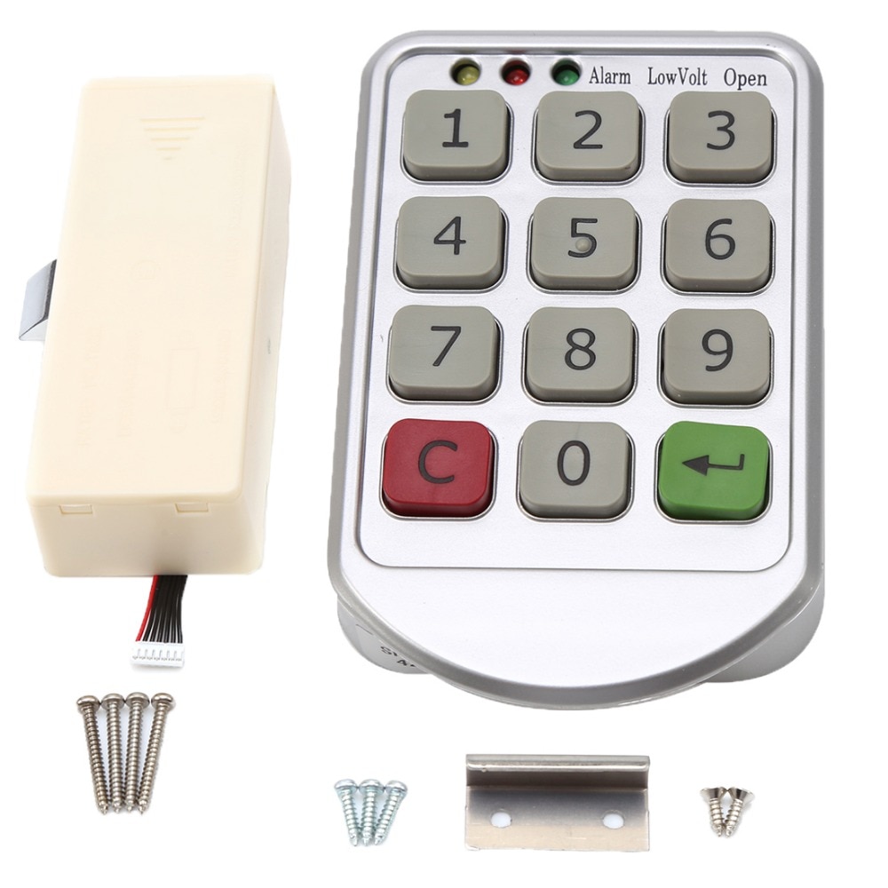 Digital Lock Electronic Door Lock Password Keypad Candad Number Code Locks for Cabinet Door Intelligent fechadura eletronica