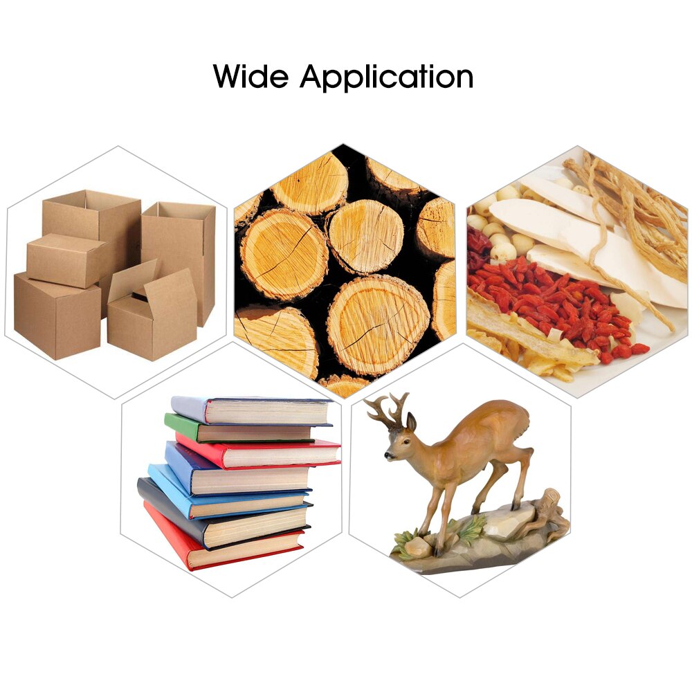 Wood Moisture Meter 4 kinds of Tree Type LCD Backlight Lumber Damp Meter Data Hold 2 Pin Probe Range 2%~70% AS971