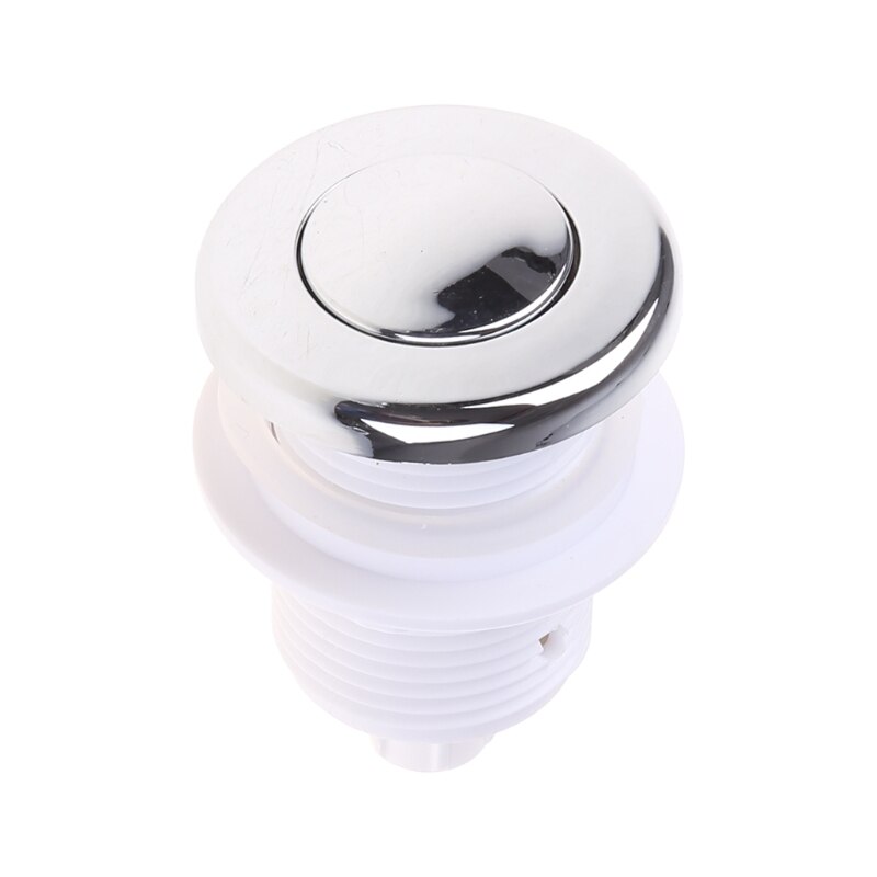 On Off Push Air Switch Button 28mm/32mm For Bathtub Spa Waste Garbage Disposal Whirlpool Pneumatic Switch