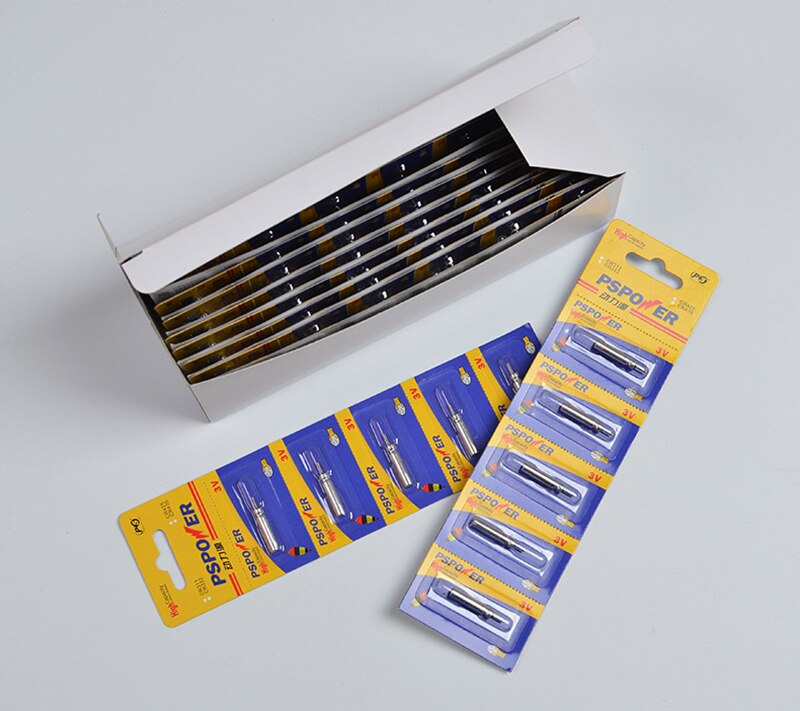 100pcs/lot LED Batteries CR425 CR435 CR311 CR322 Light Stick / Luminous Float Battery 3V Night Fishing Accessories Pin Cell J349