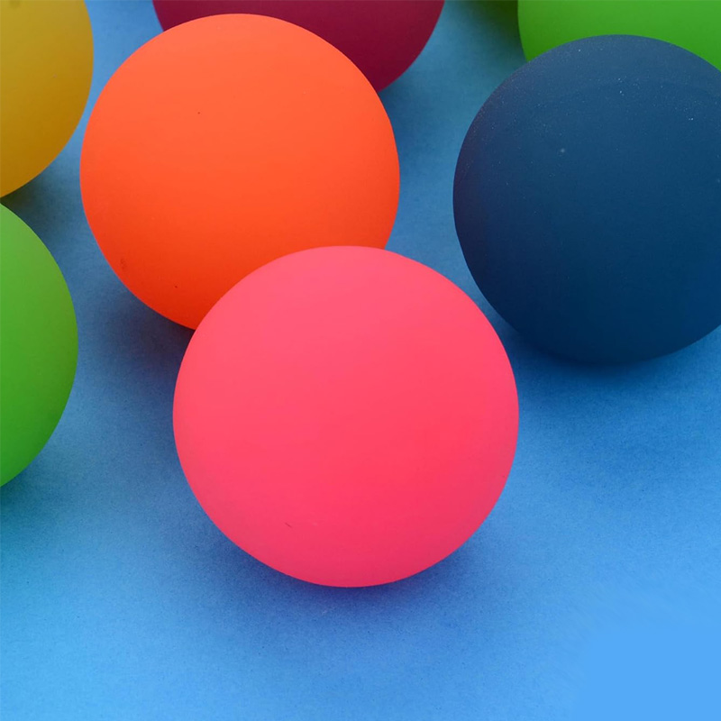 2PCS Bouncy Balls Party Favors For Kids Large 55MM Glitter Marbleized Balle Rebondissante Birthday Classroom Prizes