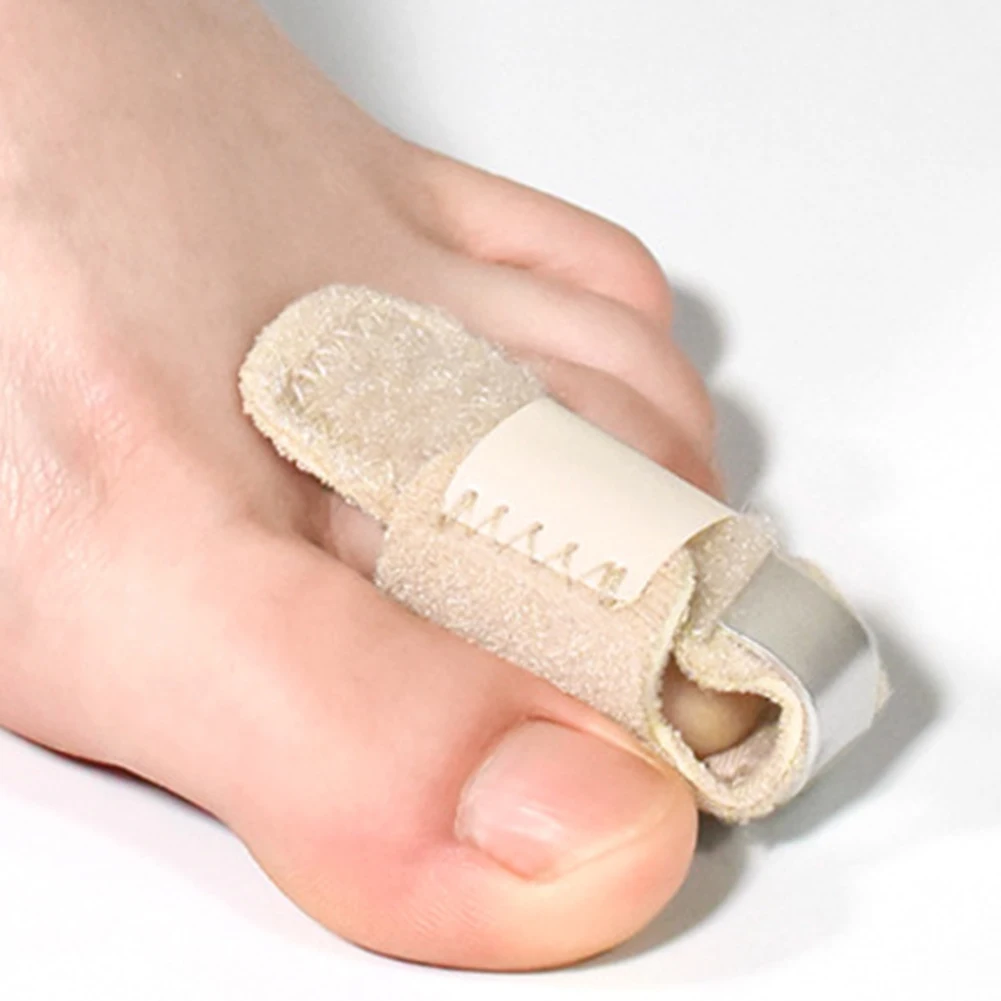 Toe Splint Straightener For Hammer Toe Corrector Crooked Toe Claw Toe Stabilizer Support Brace Wrap Pain Relief Kids Adults: Light Grey