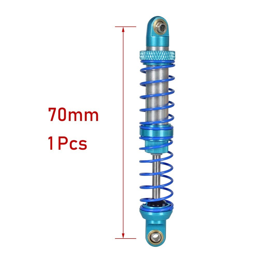 Öl Einstellbare 80mm 90mm 100mm 110mm 120mm Metall Stoßdämpfer Dämpfer Für 1/10 Rc Auto teile Lkw Crawler Axial Scx10 Trx4 D90: 70mm 1pcs