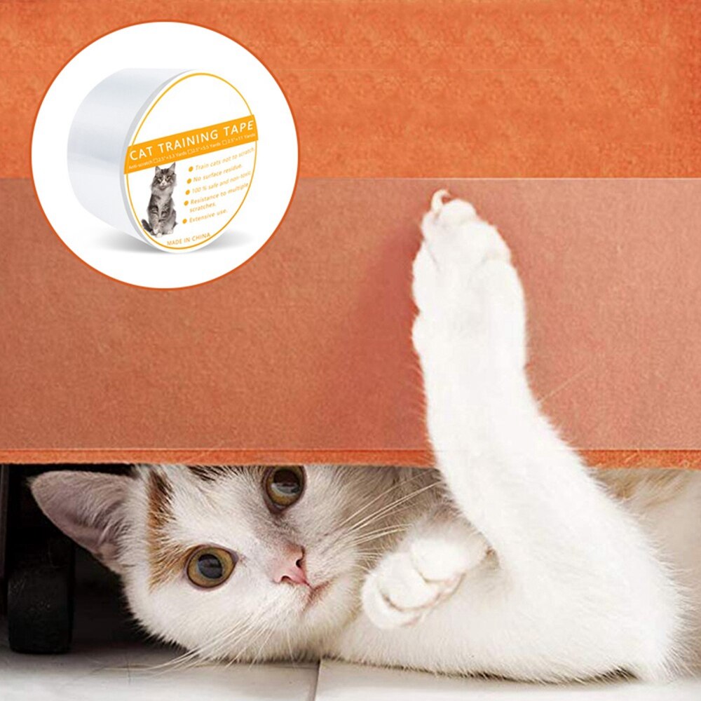 Bande adhésive de protection pour canapé, Film anti-rayures, protège des griffes de chaton