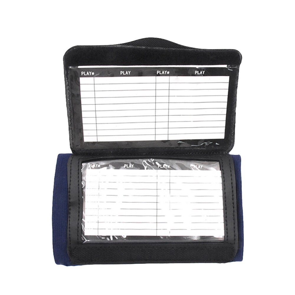 Football Coaching Board Basketball Coaching Board Wrist Play Wristband Heavy Duty Football Wristbands (Black)