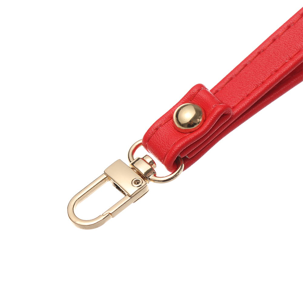 1pc armbåndstaske rem håndtag udskiftning til håndtaske clutch pung diy mønt taske dele tilbehør pu læder