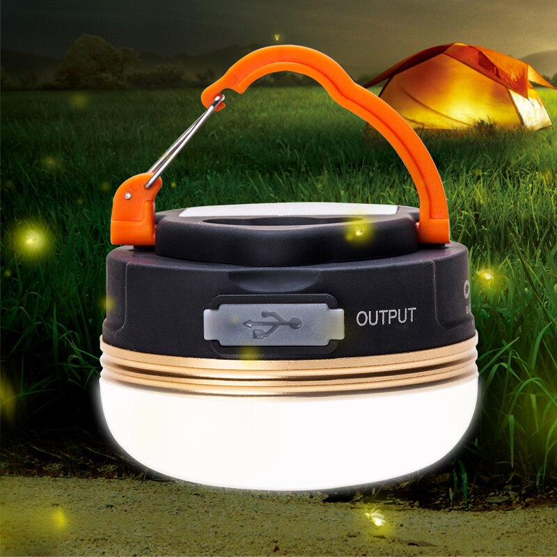 Mini Draagbare Camping Lichten 10 W LED Camping Lantaarn Waterdichte Tenten lamp Outdoor Wandelen Night Opknoping lamp USB Oplaadbare