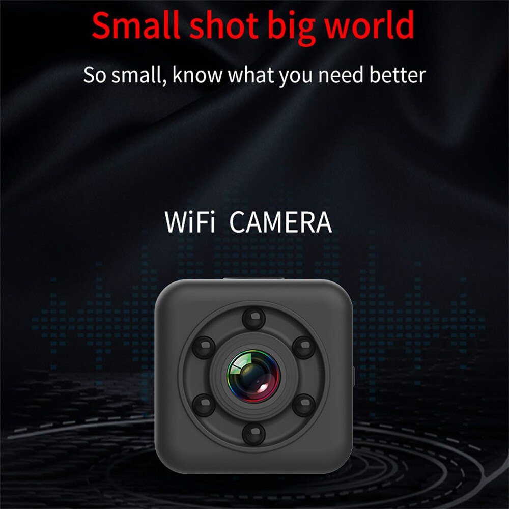 Full HD 1080P SQ29 WIFI Mini Camera IP Camera Video Sensor Night Vision