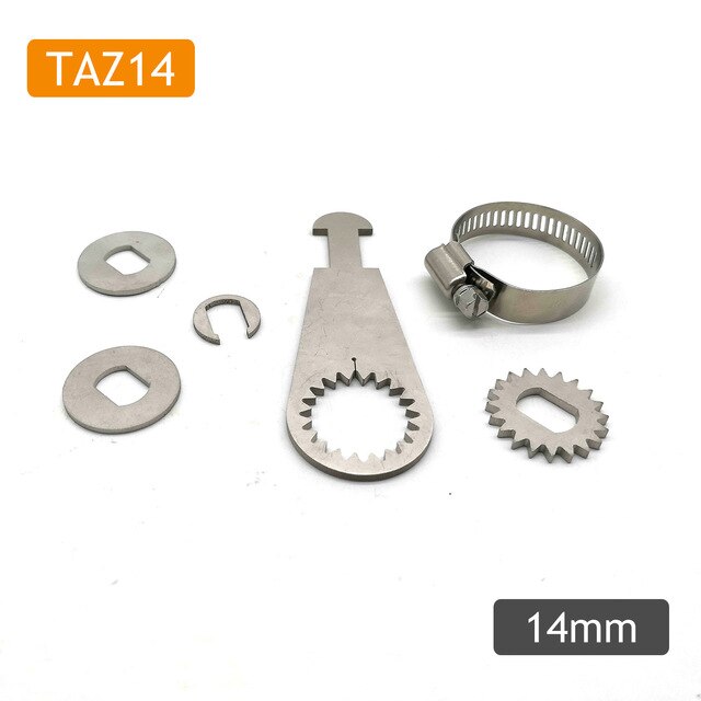 Elcykel cykel konvertering kit del tillbehör fix motor vridmoment arm för v skivbroms: Taz 14