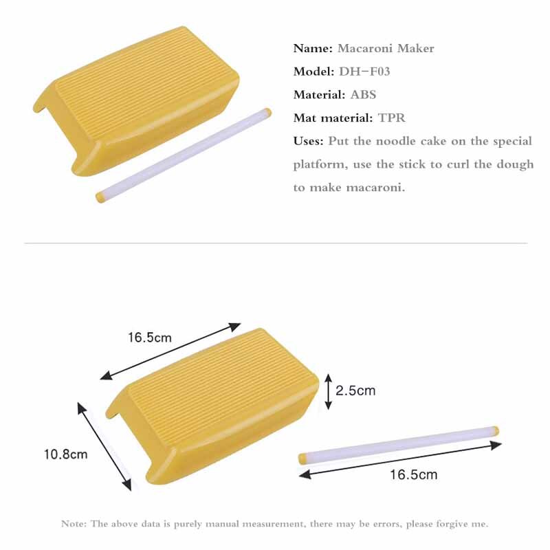 Pasta Spaghetti Small Spiral Noodle Mold Italian Macaroni Maker Manual Kitchen Tool