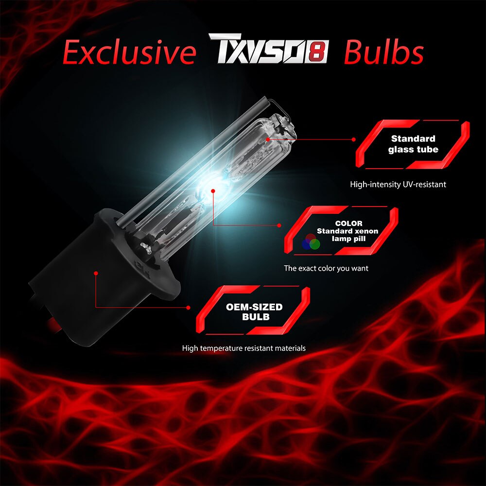 55W 75W 150W H3 HID xénon phare Kit de Conversion 3000K 4300K 5000K 6000K 12V antibrouillard 2 pièces xénon ampoules paire Repalce pour Auto