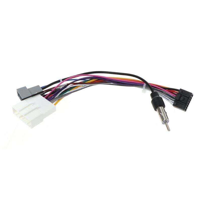 1 Set 16Pin Auto Head Unit Kabelboom Adapter Auto Stereo Radio Power Connector Voor Nissan OEM Autoradio harnas