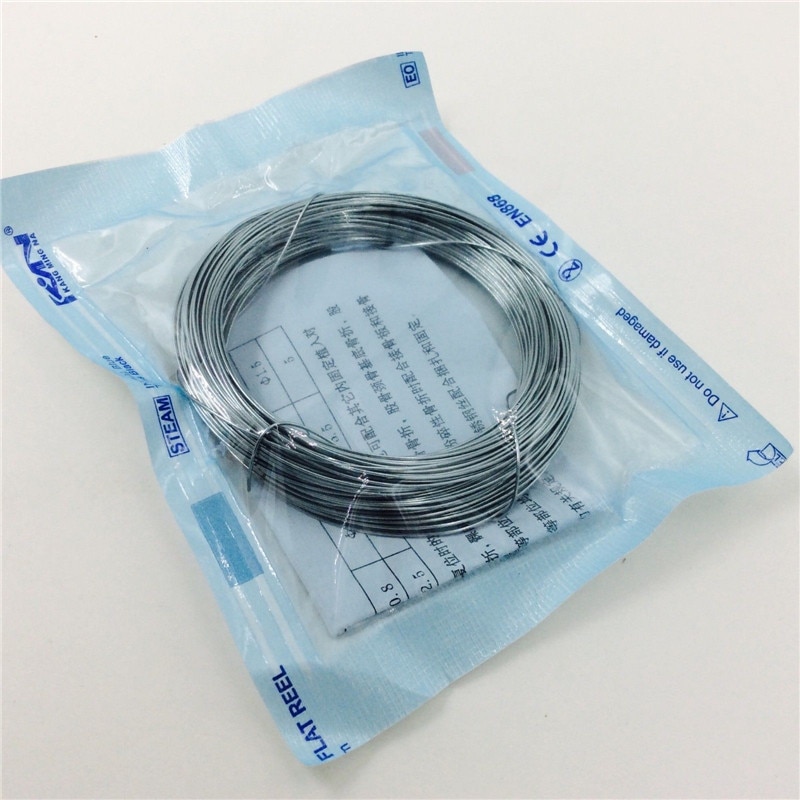 Fils de fil de Cerclage en acier inoxydable, Instruments orthopédiques de 0.4 à 1.5mm