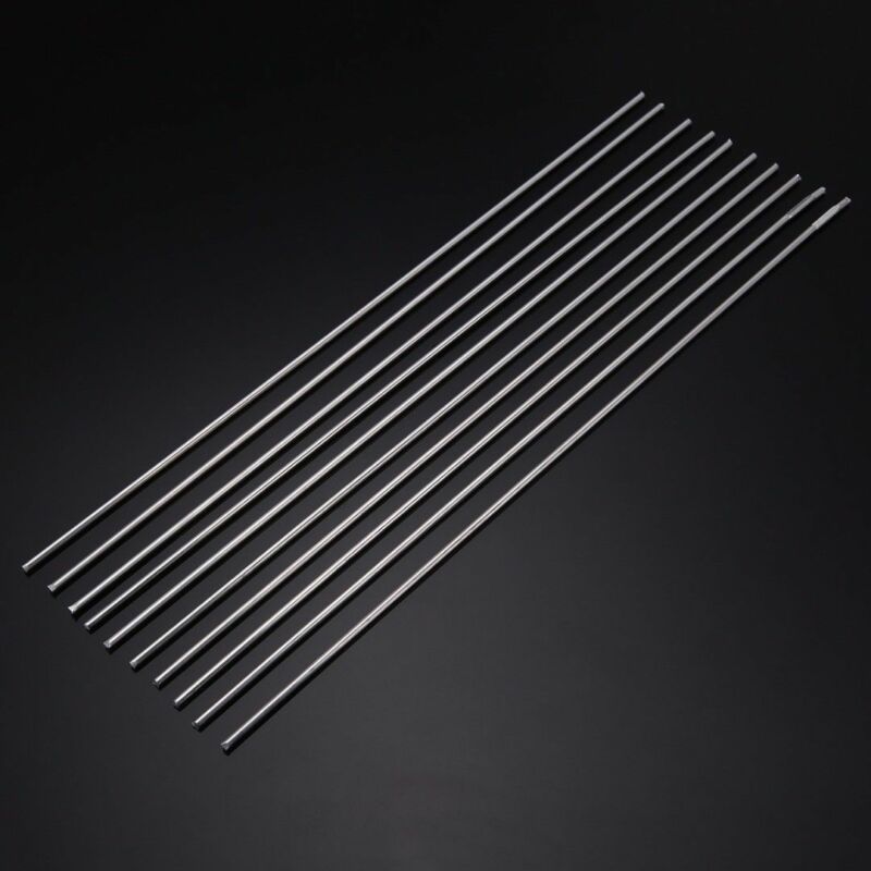 10pcs 2mm Aluminium Low Temperature Welding Brazing Rod For all Parts 45cm