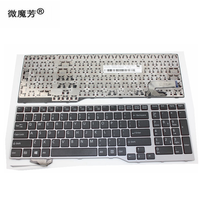 Ons Toetsenbord Voor Fujitsu Lifebook E753 E754 E756 Laptop Toetsenbord Notebook Vervanging Toetsenbord