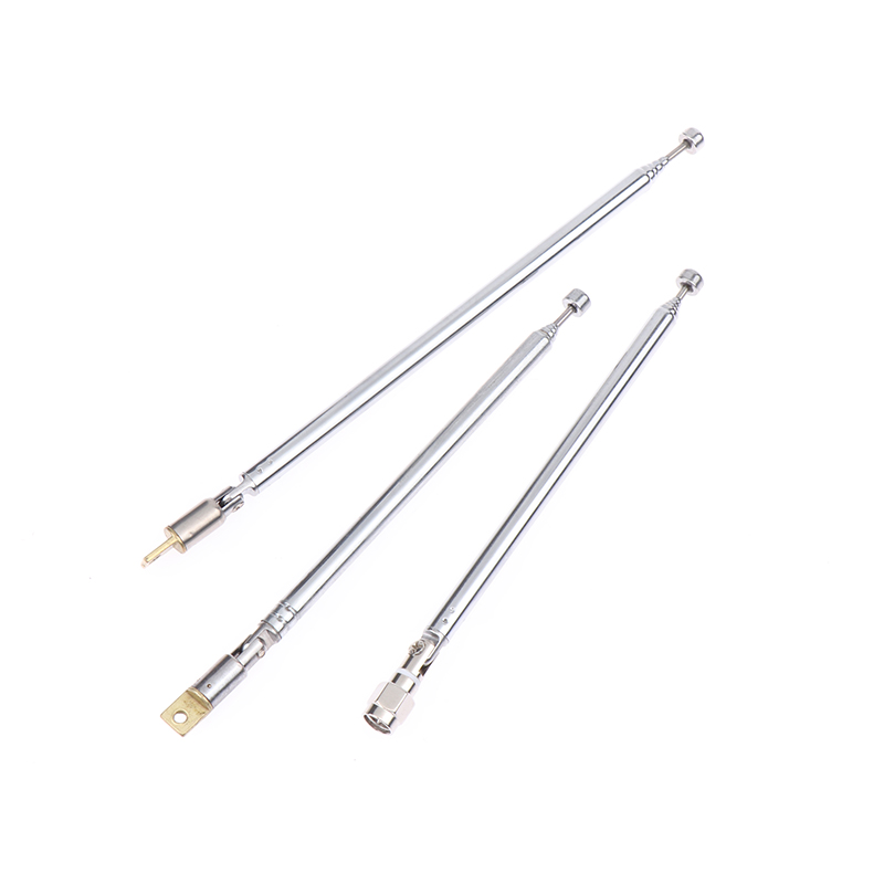 Universal Bilantenn 6 Sektioner 48/64cm Metall AM/FM - 360° Rotation