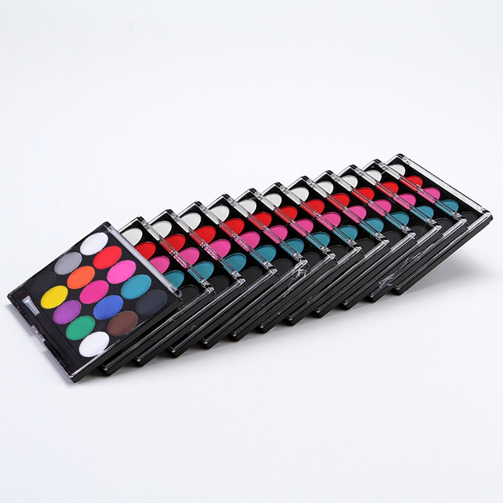 Stylo Double tête pour peinture corporelle, 15 couleurs, pinceau à dessin pour le visage, maquillage, Halloween, Carnaval