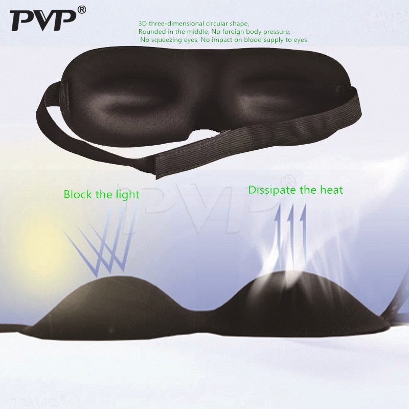 Máscara para dormir 3d, máscara natural para cobrir os olhos, máscara de olhos suave para homens e mulheres, máscara de venda portátil para viagem, 1 peça