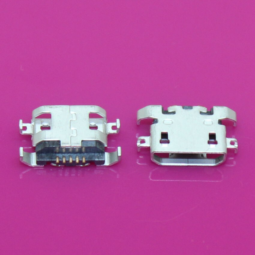 10pcs Micro USB Charging Port For Lenovo A670 S650 S720 S820 S658T A830 A850 S939 S6000 USB Jack Connector Socket