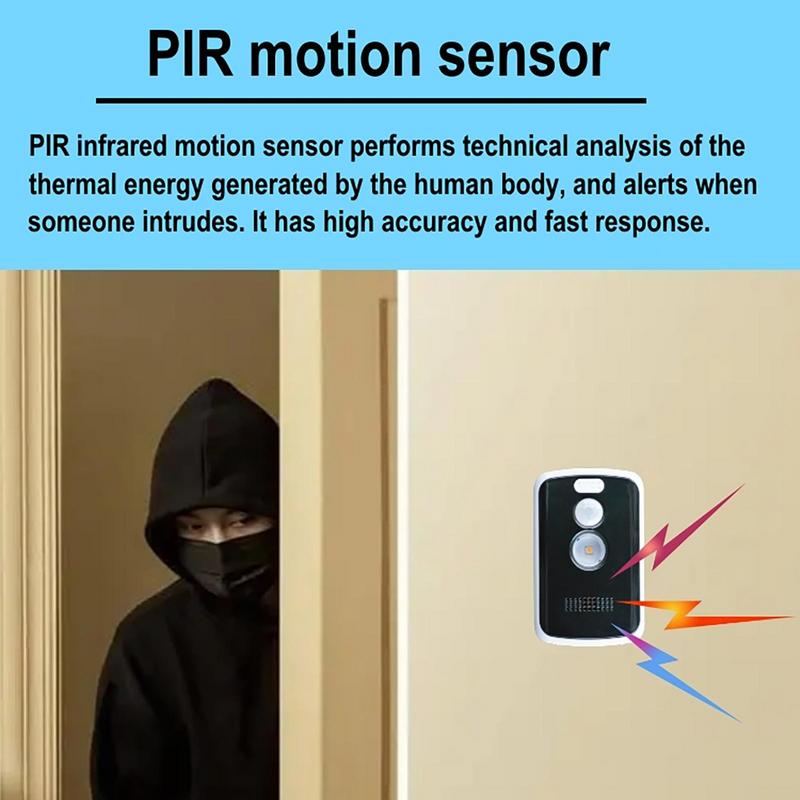 Motion Sensor Alarm 125db Motion Sensor Perimeter ... – Vicedeal