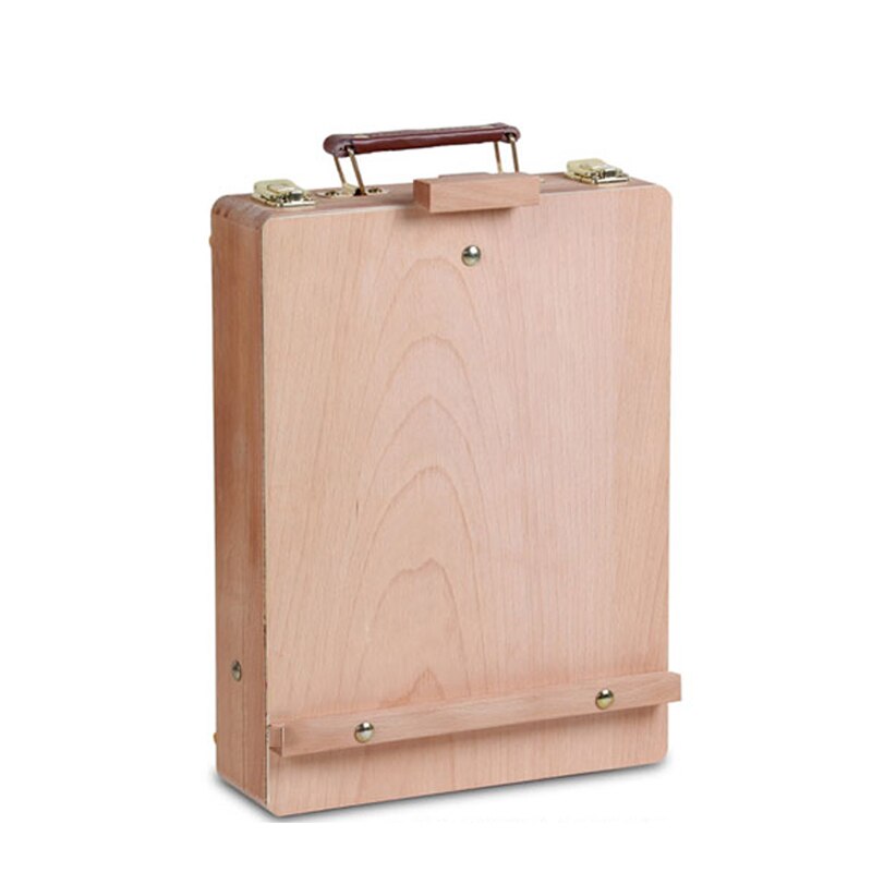 Boîte de peinture à l&#39;huile en bois, boîte à outils de peinture à l&#39;huile, boîte de rangement pour artiste