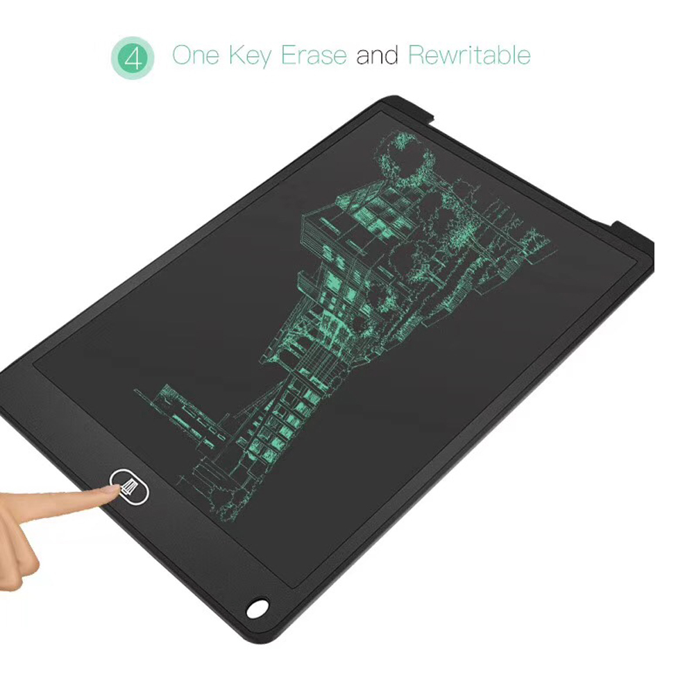 12in Writing Board LCD Electronic Memo Tablet for Elderly and Children Write to Communicate Portable Intelligent Blackboard