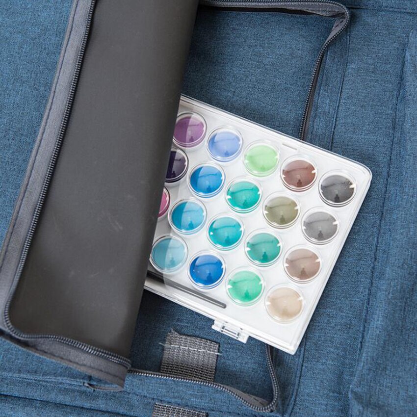 Large Art bag for drawing board painting set travel sketch bag for sketching tools Canvas painting art supplies for artist