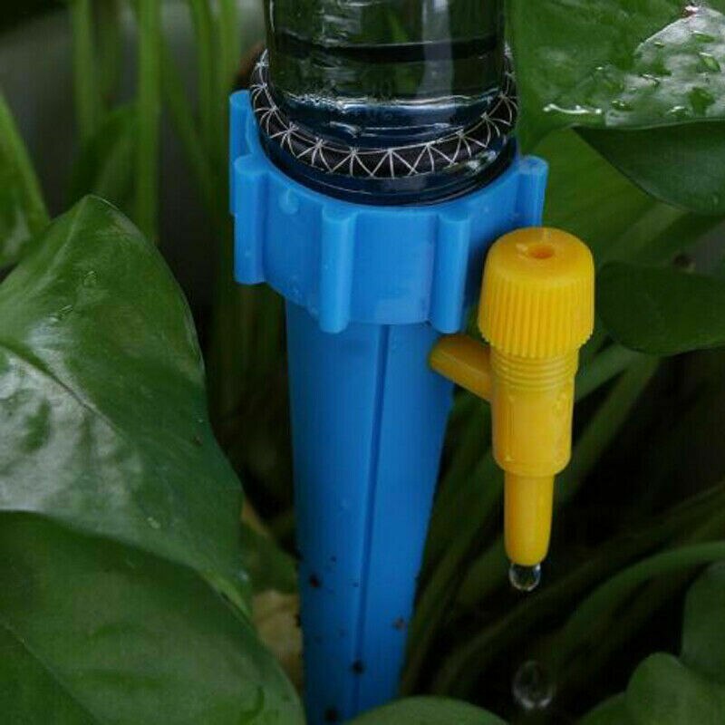 Rega automática do jardim dos picos auto waterer irrigação drippers planta sistema de rega gotejamento com válvula de liberação lenta ajustável