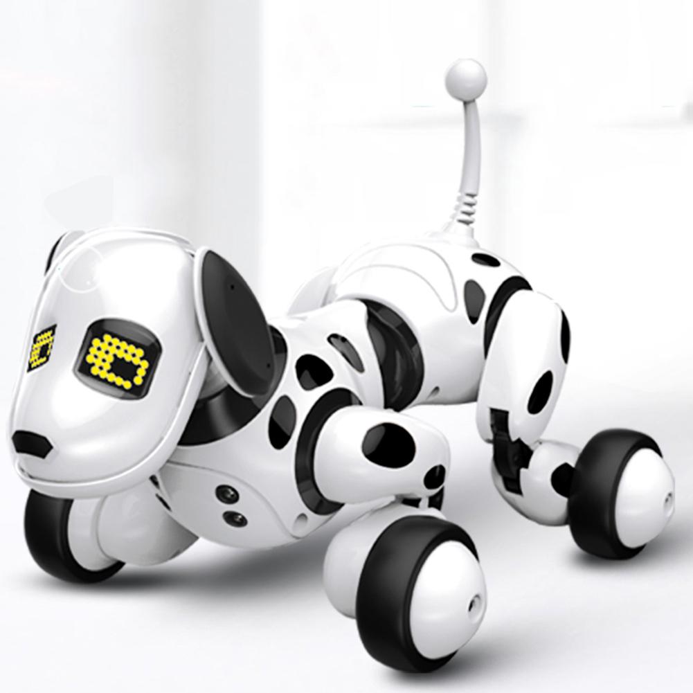 DIMEI 9007A Smart Robot Dog 2.4G Wireless Remote Control Kids Toy Intelligent Talking Robot Dog Toy Electronic Pet Birthday