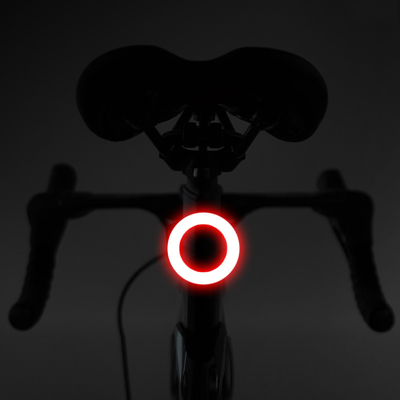 Luz trasera Led para bicicleta, luces traseras con múltiples modos de iluminación, carga USB, accesorios para bicicleta, novedad