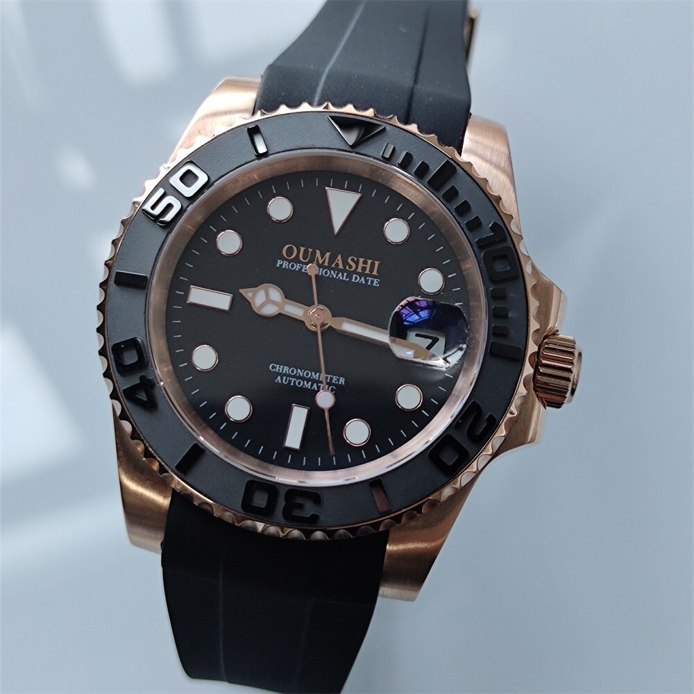 38mm Mens yacht Watches Replace Accessories Watch Face Ceramic Bezel Insert For 40mm rol watch case 38mm bezel