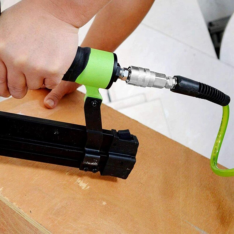 14pcs Air Line Hose Compressor Fitting 1/4 Inch Bsp Metal Connectors Coupler Male Female Quick Release Set