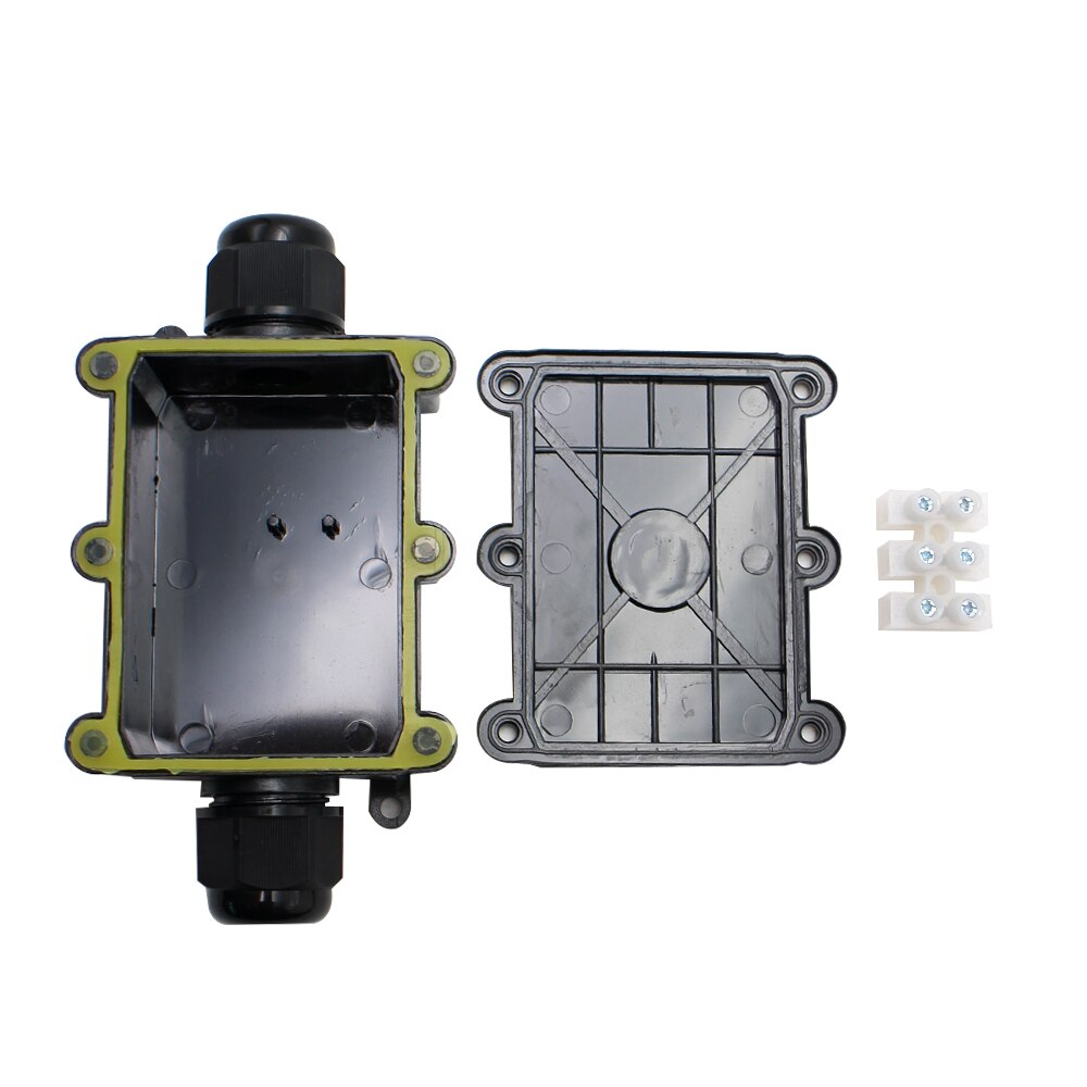 Makerele Waterproof Junction Box IP68 2 Way 450V 41A Plug Line M20 Coaxial Underground Electrical Wire Range 5 to 15mm