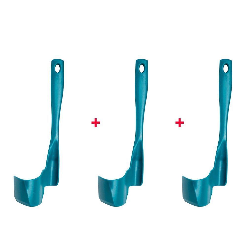 TM5/TM6/TM31 Thermomix Küche Rotierenden Spatel Entfernen Portioning Lebensmittel Rotierenden Schaber Verarbeiter Multi-funktion Dreh: 3Stck Blau-01
