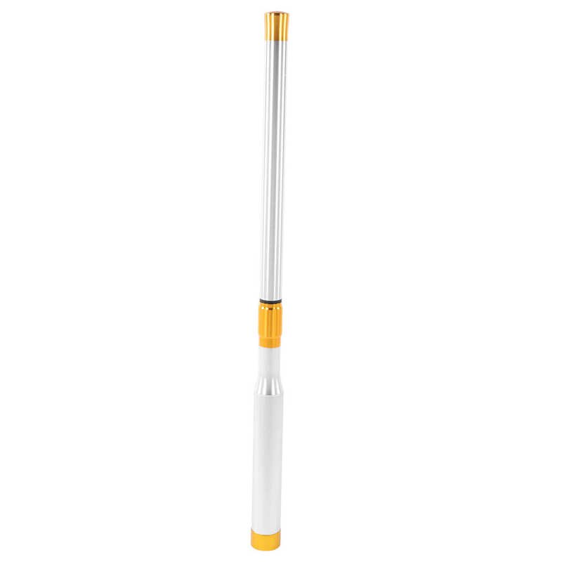 Snooker Extension Telescopic Snooker Rod Aluminum Rod for Billiard: Silver and gold