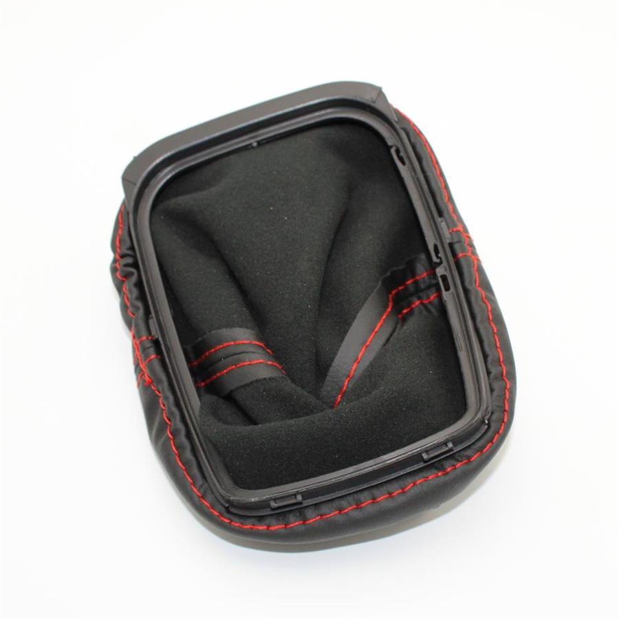 Palanca de cambios de 5 velocidades para coche Seat Leon, pomo de palanca de cambios con orificio de 23mm, bota de cuero, línea roja, 2000, 2001, Toledo, 1999, 2000, 2001