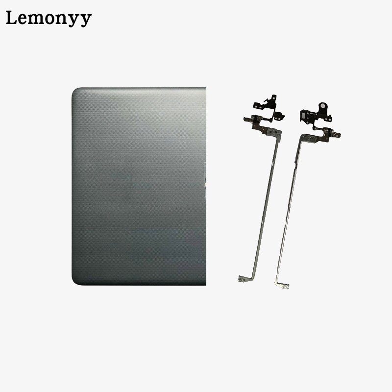 Laptop shell for HP 15-DA 15-DB 15-da0012dx 15-da0014dx 15-da0061nr LCD TOP cover/LCD Front bezel/Hinges/Hinges cover: Gray and Hinges