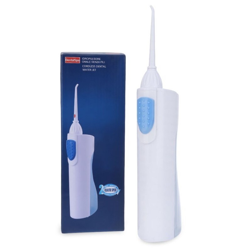 Oral irrigator trådløst vann tanntråd usb oppladbar 2 dyser vannstråle tanntråd 165ml: Default Title
