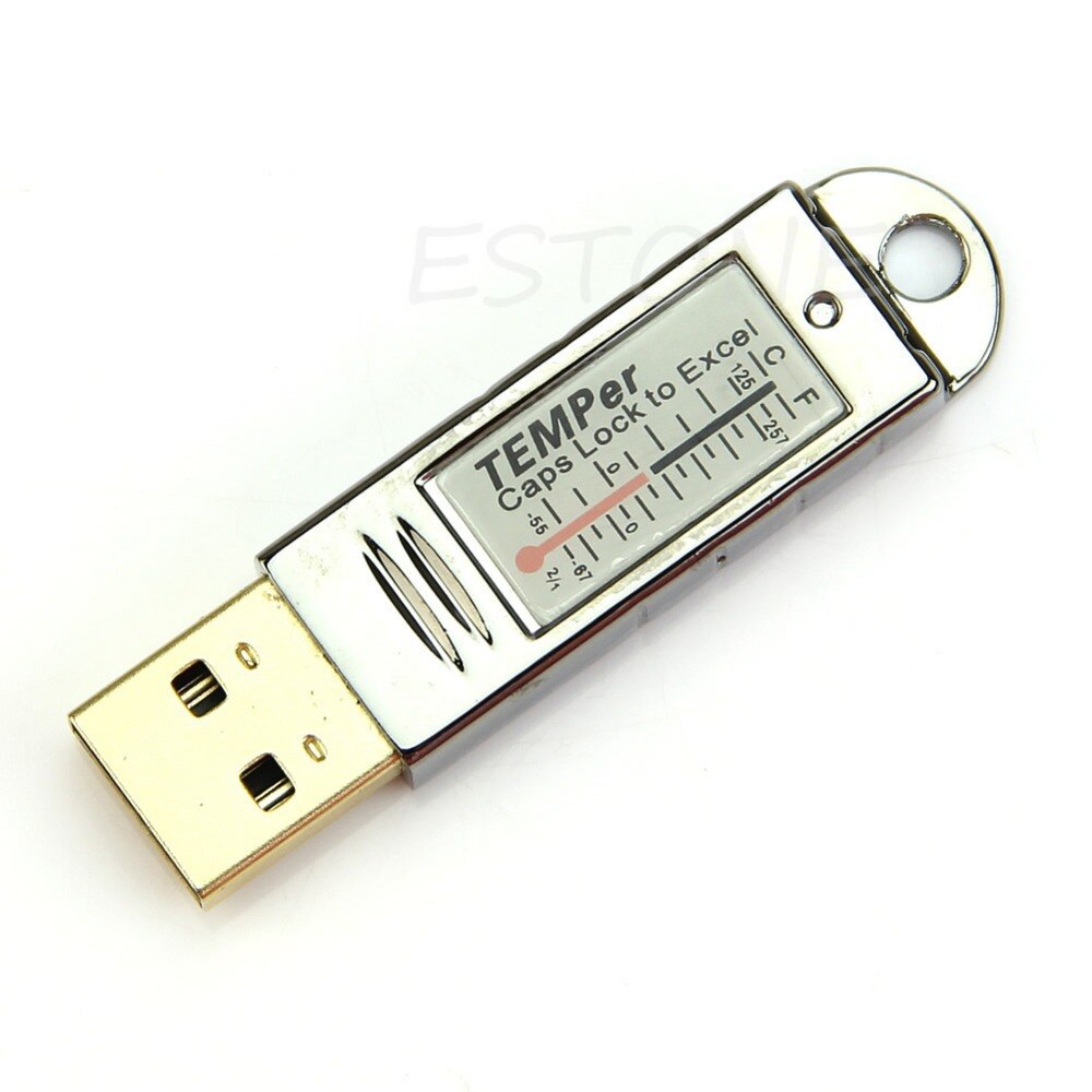 Sensor USB termómetro medidor de temperatura Control de alarma registrador de datos