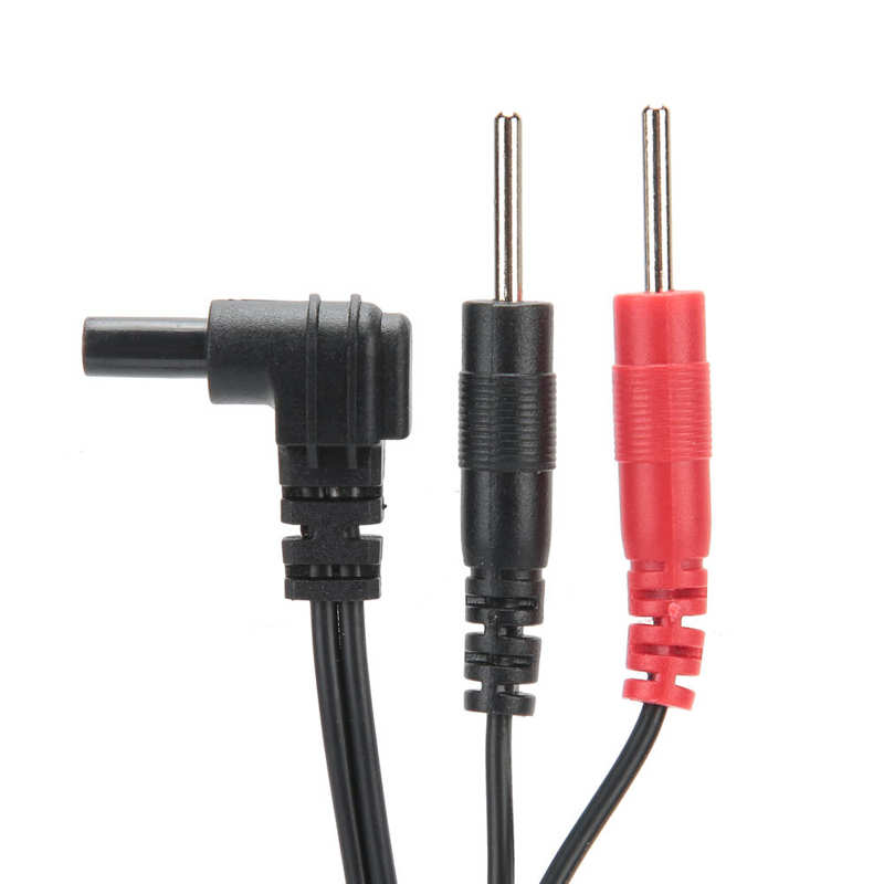 10pcs/lot Replacement Electrode Lead Wires Standard Pin Connection Cables 2.35mm For Tens Ems Massage Digital Therapy Device