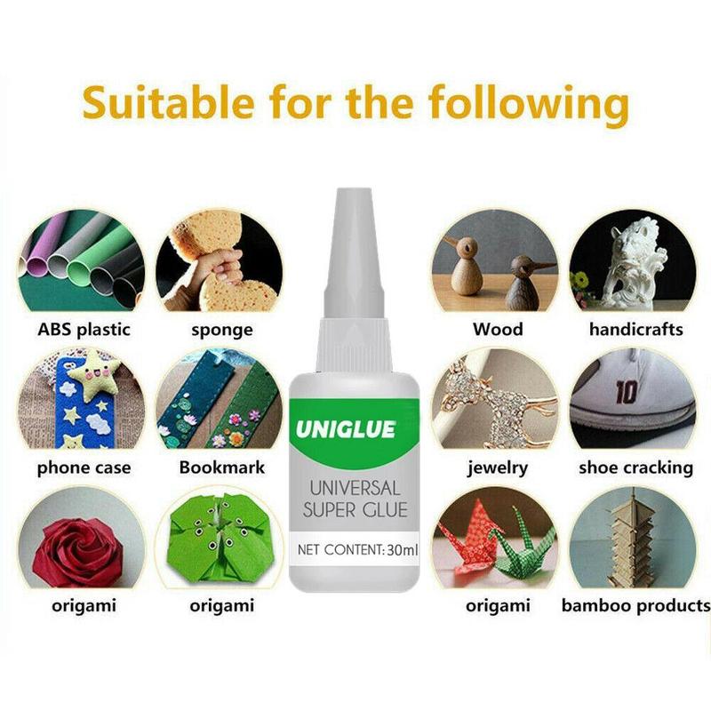 Universel réparation colle vélo pneu chambre à air crevaison nouvel Agent bois plastique réparation colle réparation Ware céramique métal U7T3