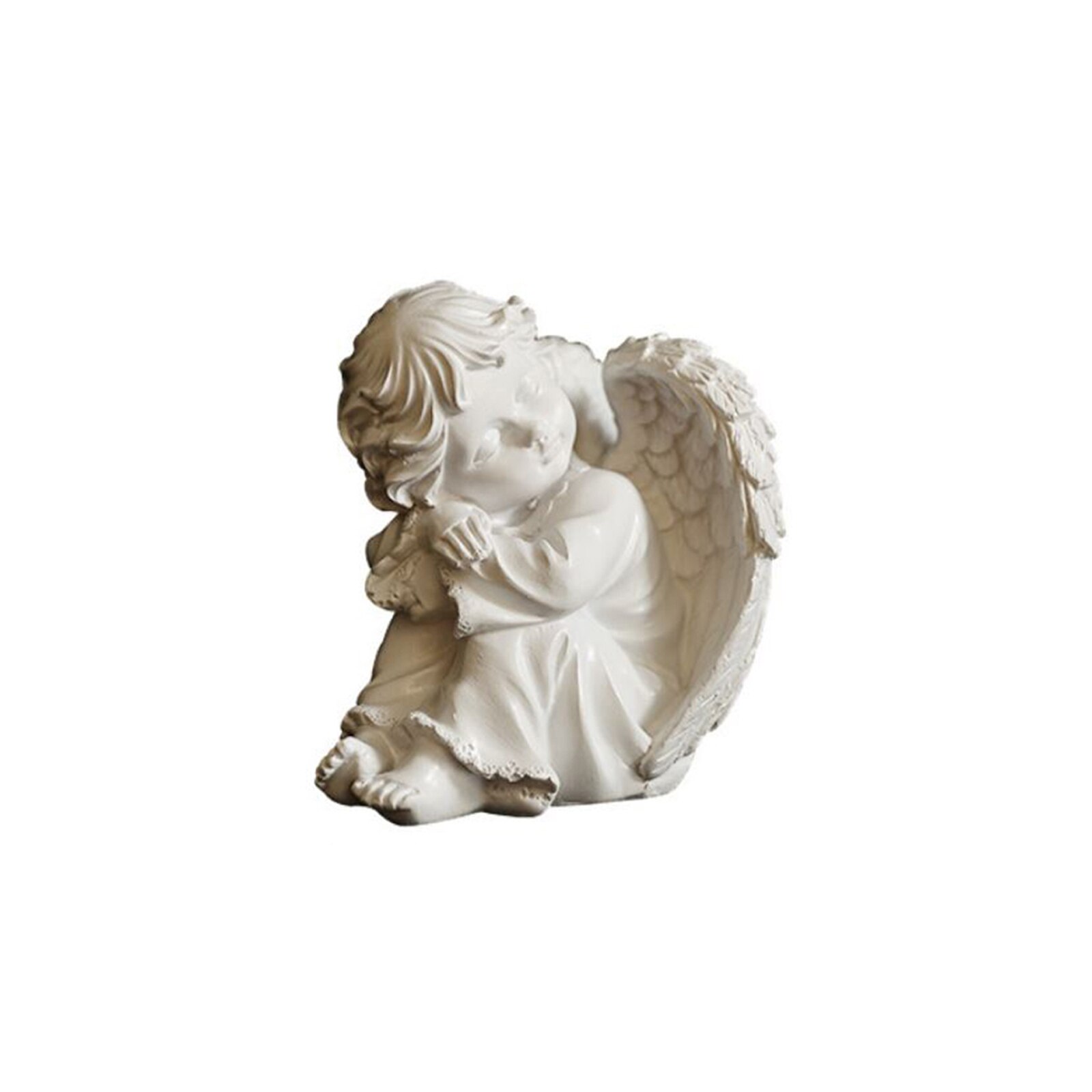 Angel Statue Small Cupid Figure Home Decor Music Fairy Model Sketch Practice Estatua Festival Home Figurines: 2