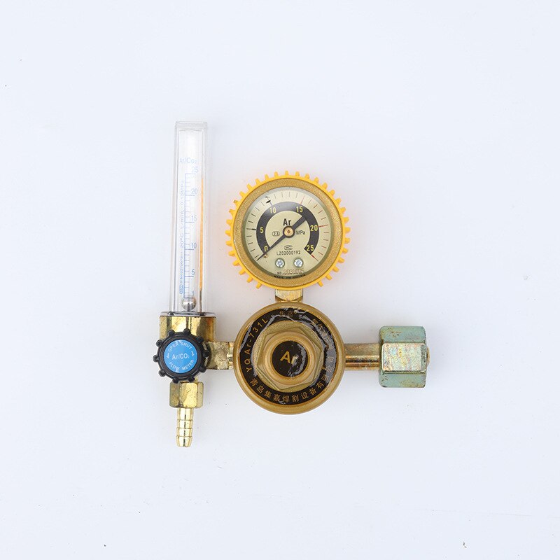 G5/8" 0-25Mpa Argon CO2 Mig Tig Flow Meter Gas Regulator Flowmeter Welding Weld Gauge Argon Regulator Pressure Reducer
