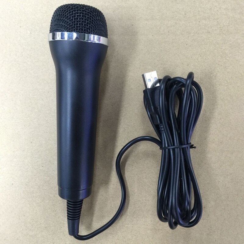 USB Wired Microphone for PS3 PS4 Switch for One/ One Slim for 360/ 360 Slim for Wii/PC Console