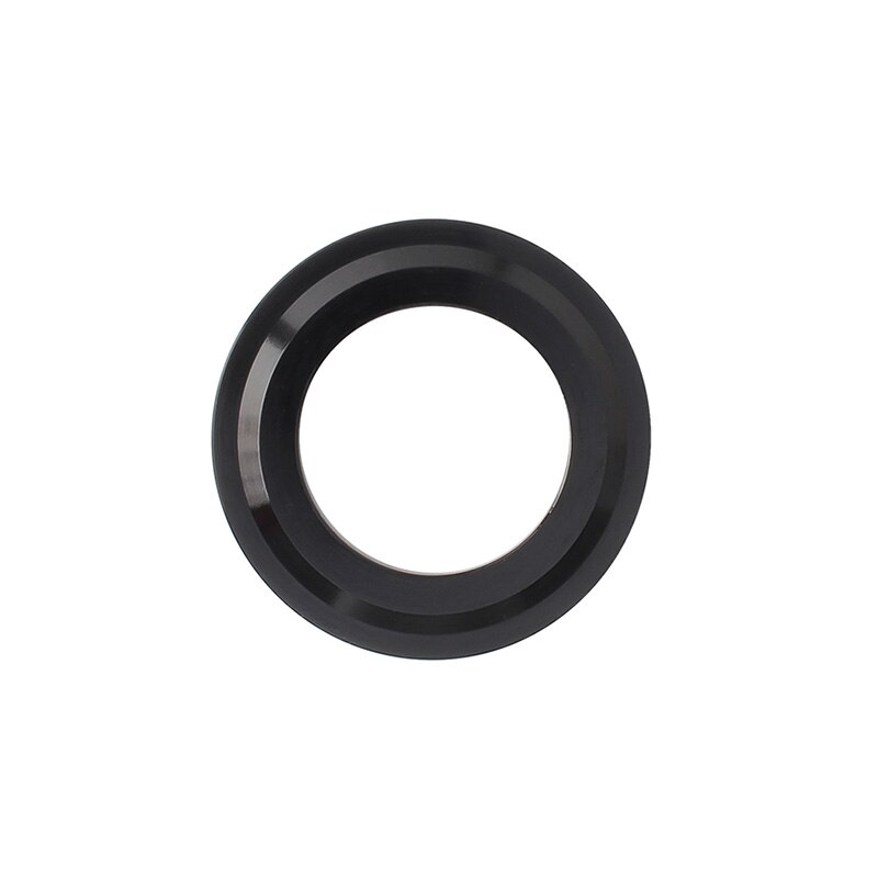 MUQZI rower stożek podkładka robić steru stożkowe widelec podstawa konwersji siedzenia ze stopu aluminium 1.5 Cal robić 28.6mm podkładka części rowerowe: Balck